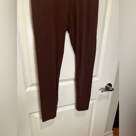 Shein Women’s Brown Leggings Size Medium - Picture 2 of 10